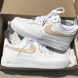 latte Air Force 1s